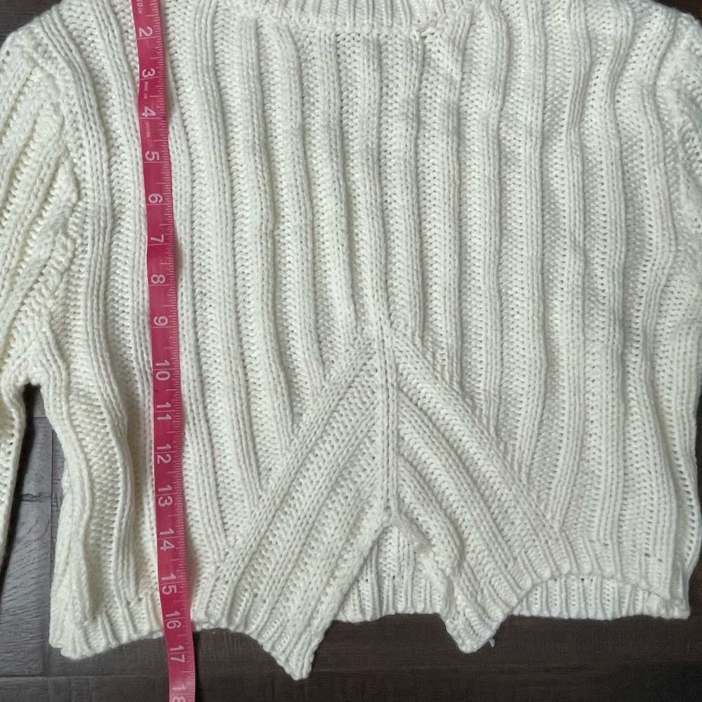 Windsor Cream Ribbed Sweater - Picture 5 of 5